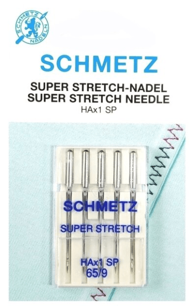 Иглы Schmetz супер-стрейч HAx1 SP 65/9, 5 шт в Невеле