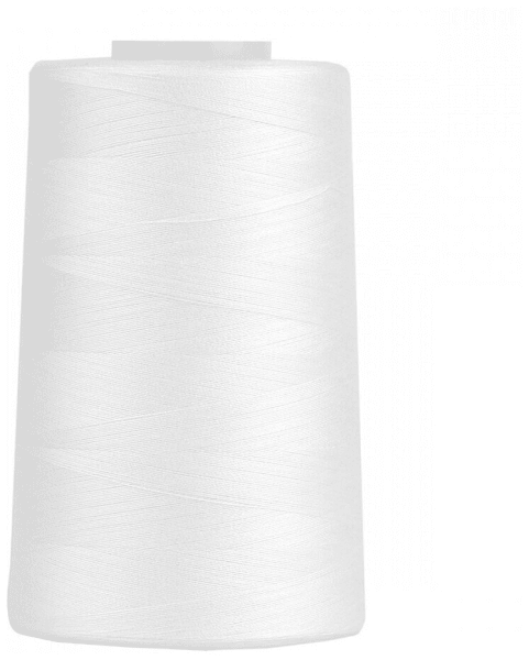 Нитки Sewing Thread 40/2 5000 ярд. цвет - белый 100% п/э в Невеле